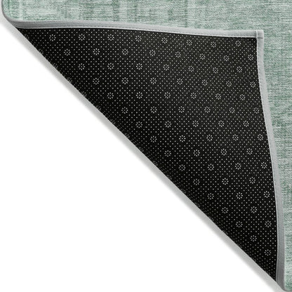 Machine Washable Indoor/Outdoor Chantille Teal 2'6" x 3'10" Rug