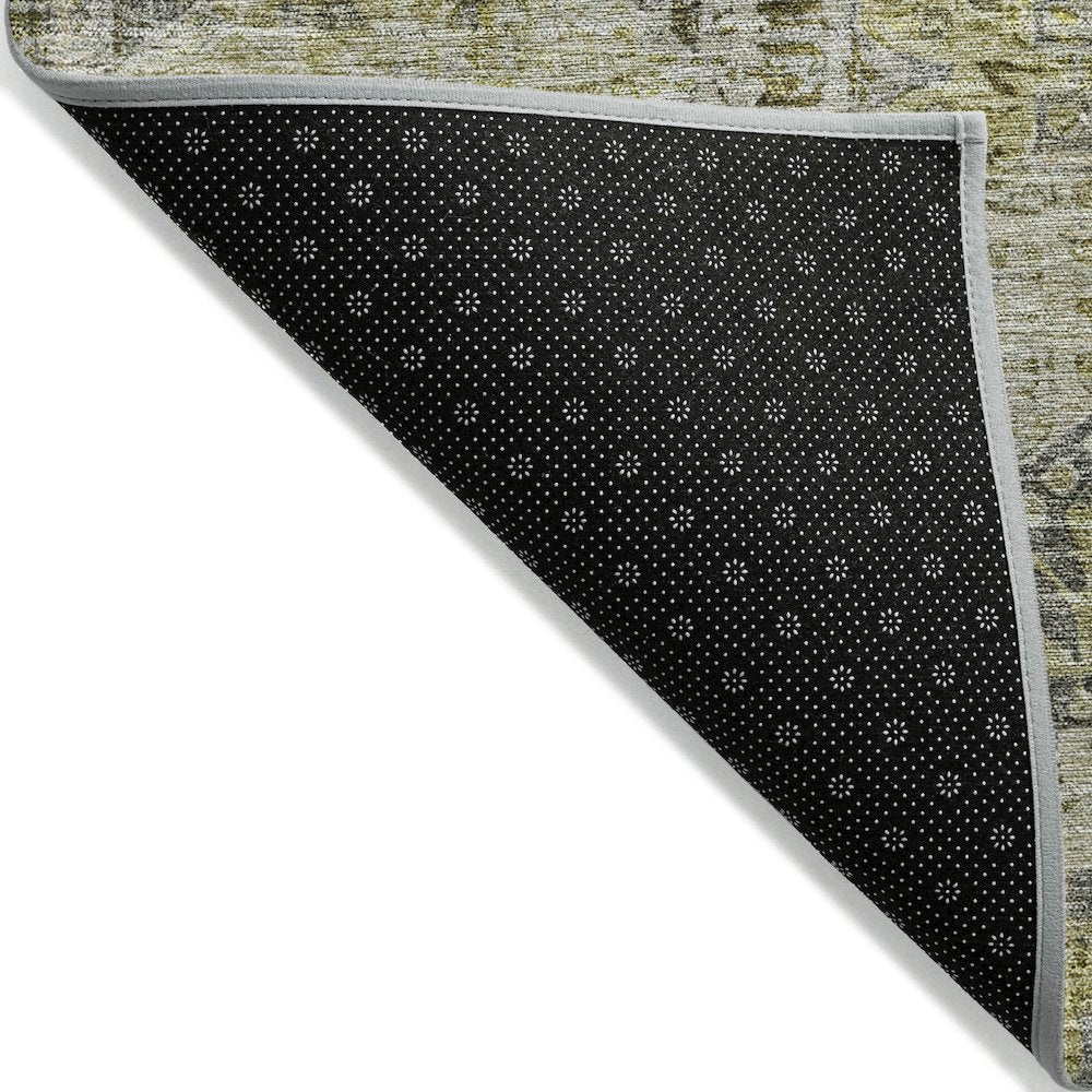 Machine Washable Indoor/Outdoor Chantille Khaki 2'6" x 3'10" Rug