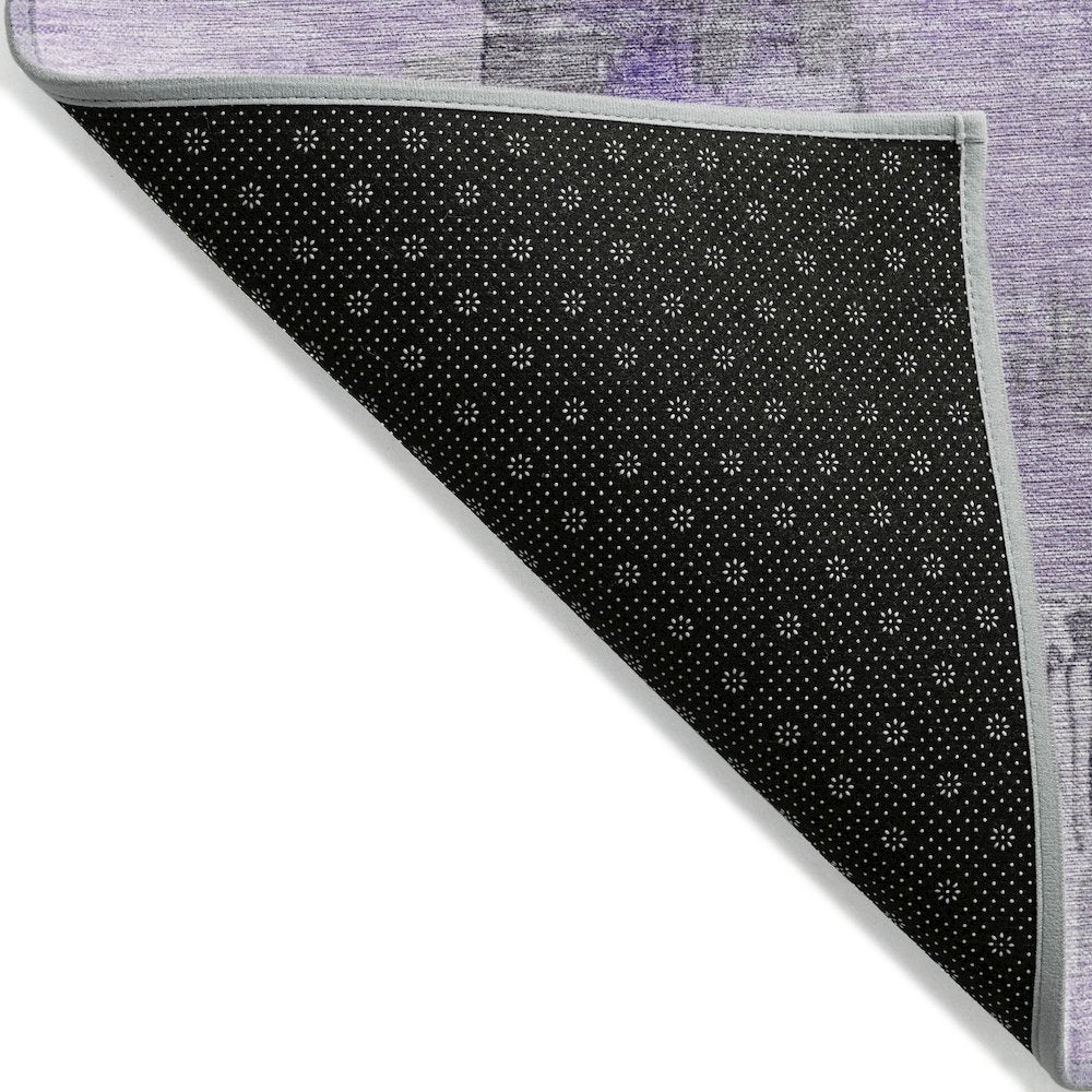 Machine Washable Indoor/Outdoor Chantille Lavender 2'6" x 3'10" Rug