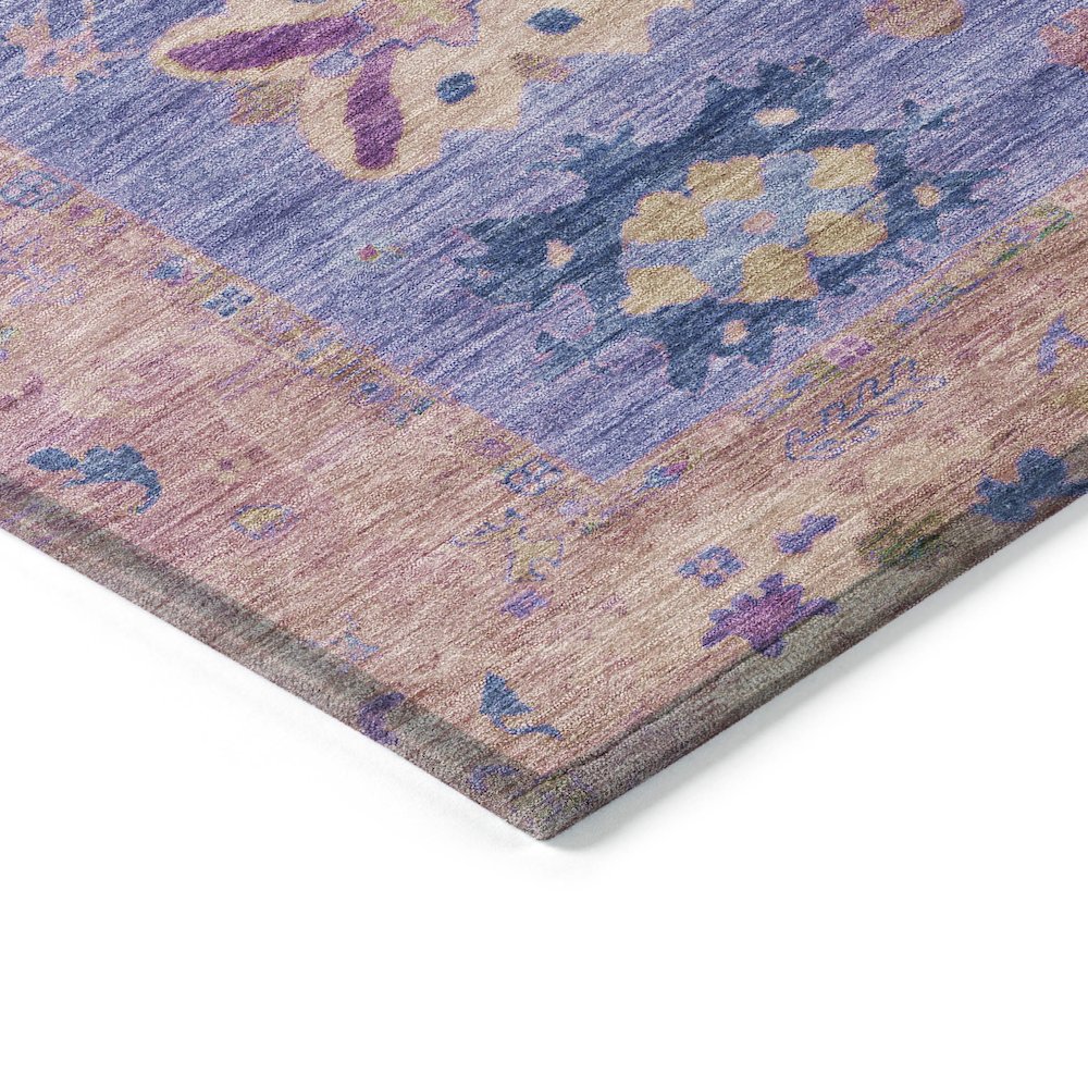 Machine Washable Indoor/Outdoor Chantille ACN2025 Purple 2'6" x 3'10" Rug