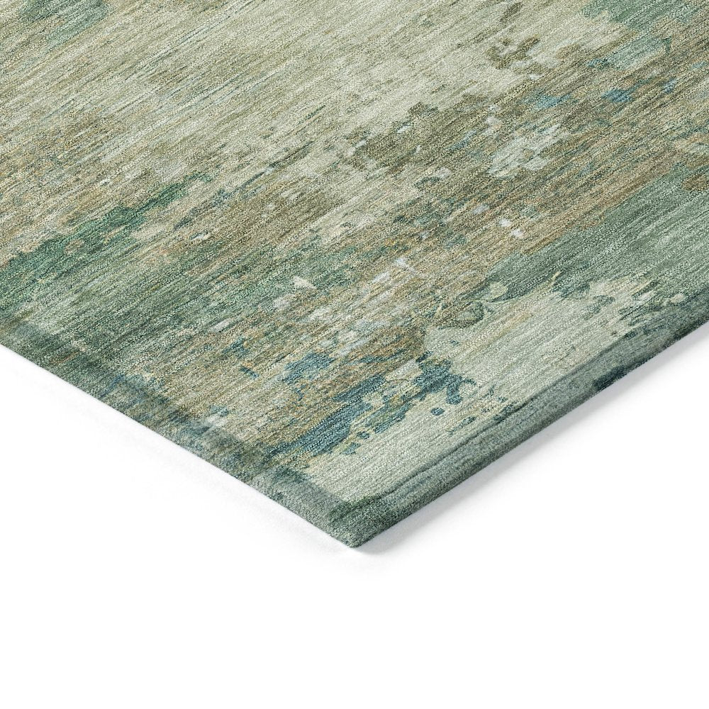 Machine Washable Indoor/Outdoor Chantille ACN2067 Teal 2'6" x 3'10" Rug