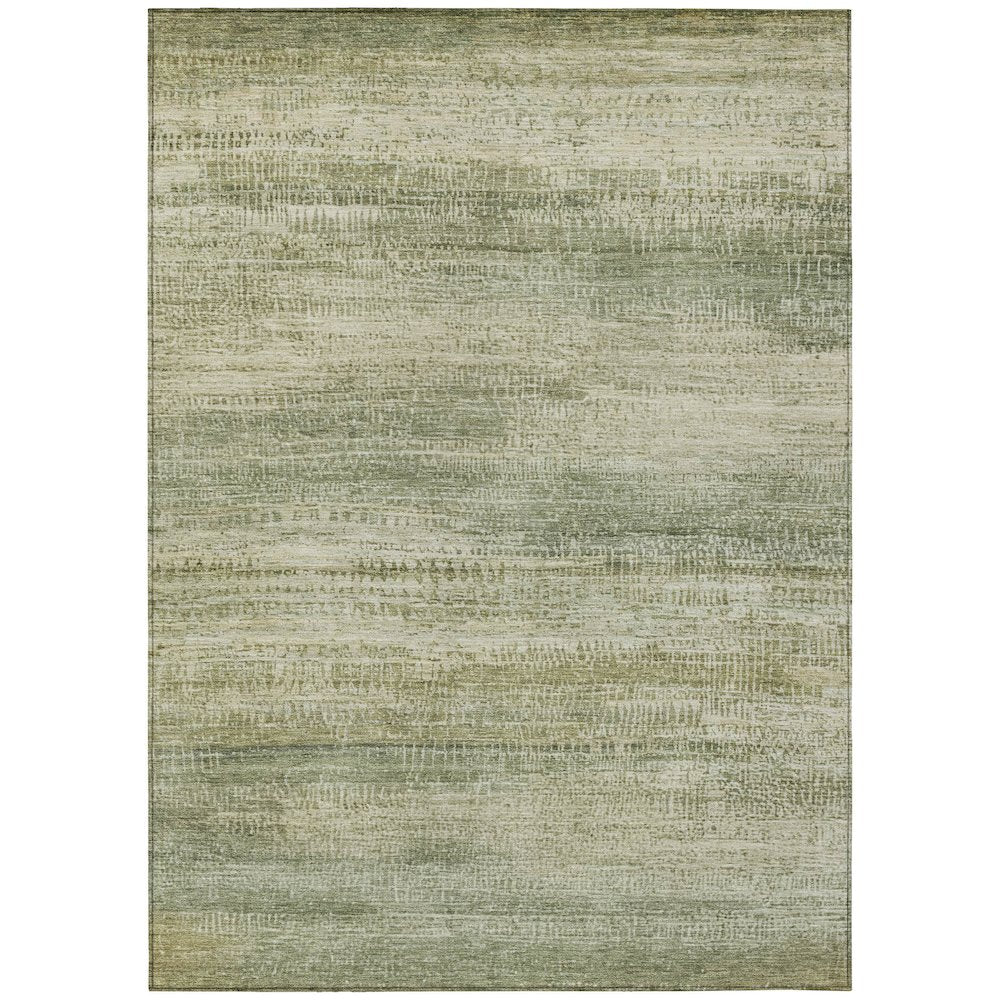 Machine Washable Indoor/Outdoor Chantille ACN2089 Aloe 5' x 7'6" Rug