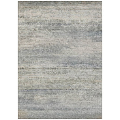 Machine Washable Indoor/Outdoor Chantille ACN2089 Linen 5' x 7'6" Rug