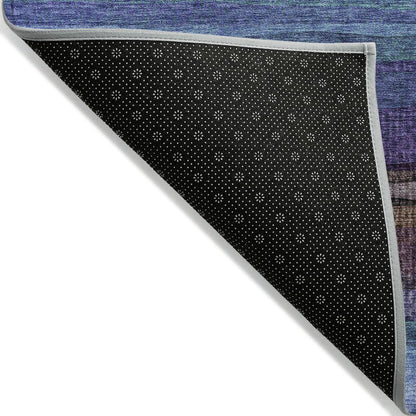 Machine Washable Indoor/Outdoor Chantille ACN2093 Blue 2'6" x 3'10" Rug