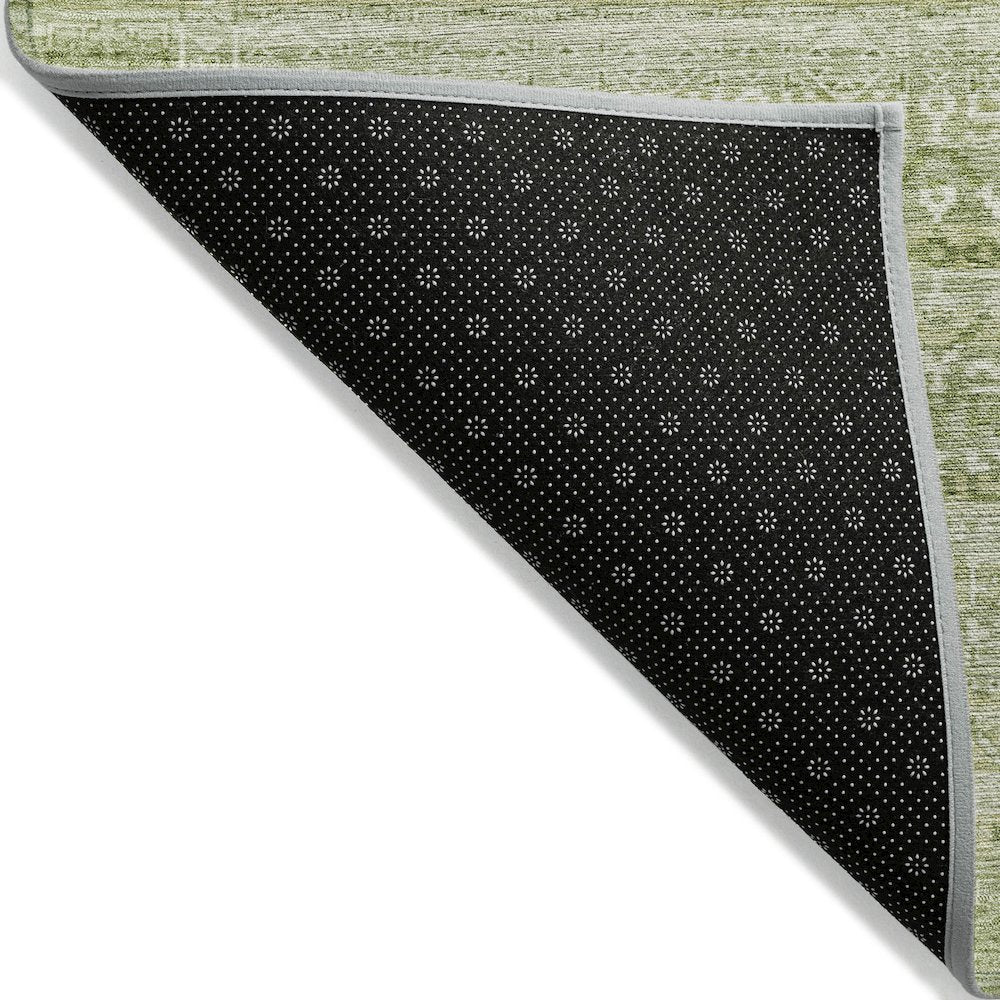 Machine Washable Indoor/Outdoor Chantille ACN2101 Sage 2'6" x 3'10" Rug