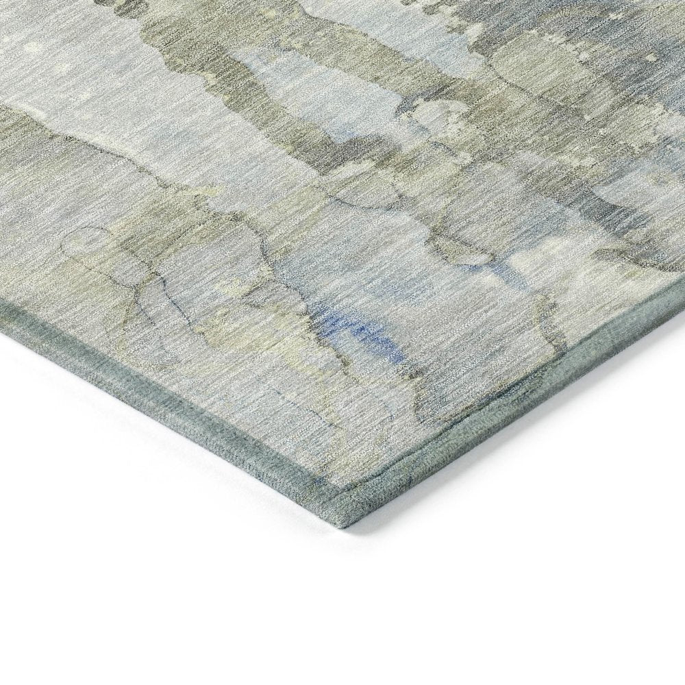 Machine Washable Indoor/Outdoor Chantille ACN2120 Sky 2'6" x 3'10" Rug