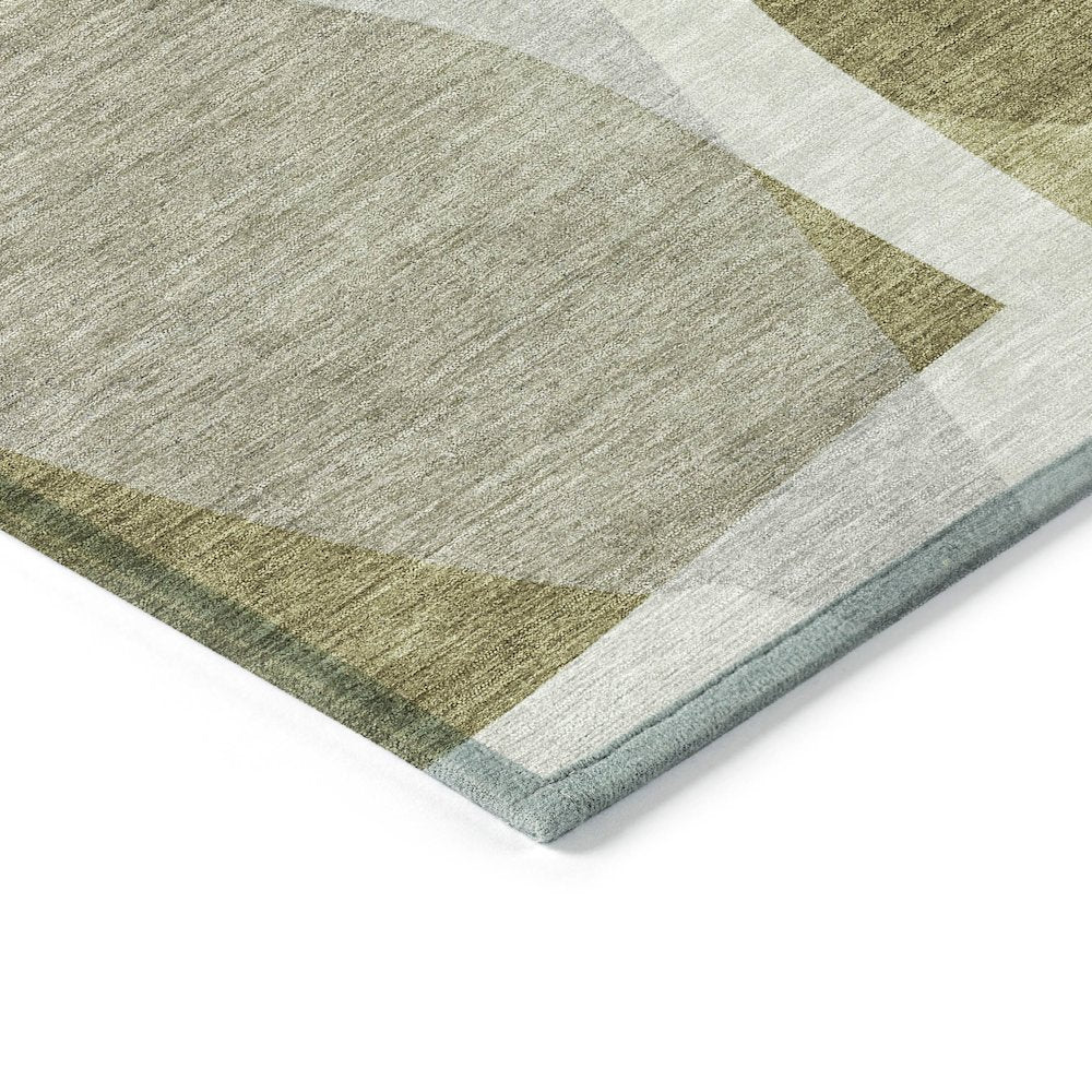 Machine Washable Indoor/Outdoor Chantille ACN2121 Fern 2'6" x 3'10" Rug