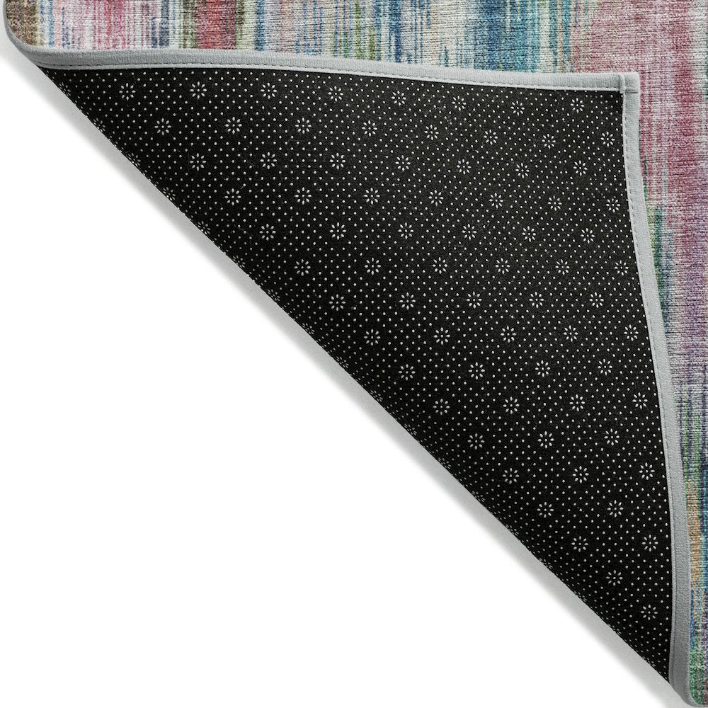 Machine Washable Indoor/Outdoor Chantille ACN2129 Pink 2'6" x 3'10" Rug