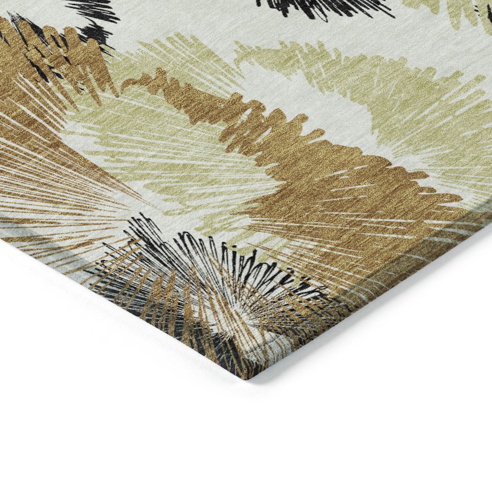 Machine Washable Indoor/Outdoor Chantille ACN2132 Copper 2'6" x 3'10" Rug