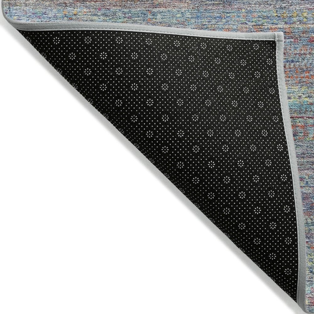 Machine Washable Indoor/Outdoor Chantille ACN2148 Blue 2'6" x 3'10" Rug