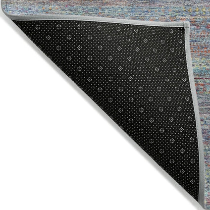 Machine Washable Indoor/Outdoor Chantille ACN2148 Blue 2'6" x 3'10" Rug