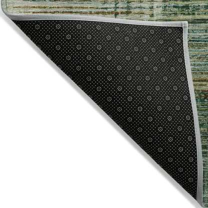 Machine Washable Indoor/Outdoor Chantille ACN2149 Teal 2'6" x 3'10" Rug