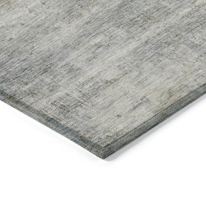Machine Washable Indoor/Outdoor Chantille ACN2154 Granite 2'6" x 3'10" Rug