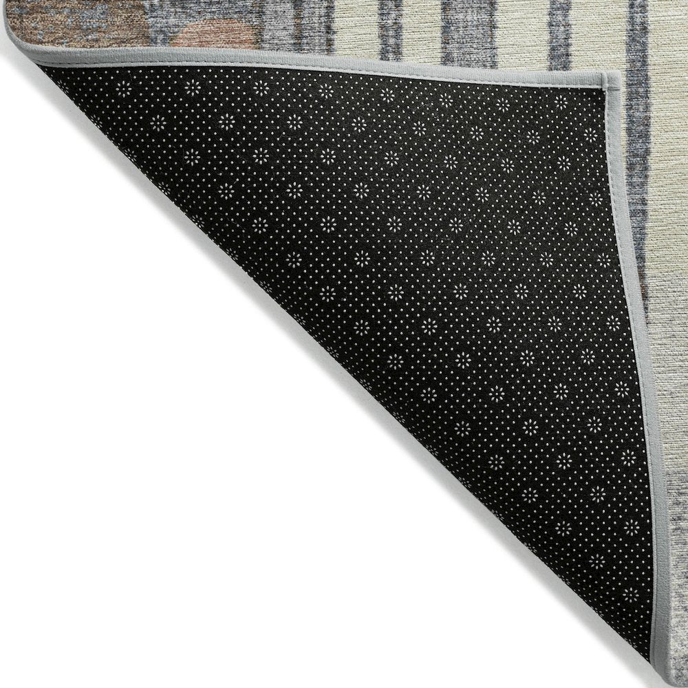 Machine Washable Indoor/Outdoor Chantille ACN2189 Brown 2'6" x 3'10" Rug