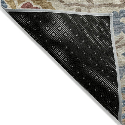 Machine Washable Indoor/Outdoor Chantille ACN2193 Beige 2'6" x 3'10" Rug