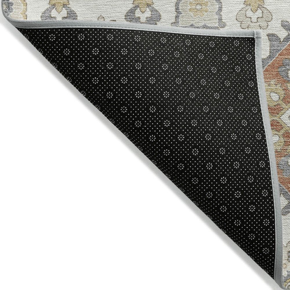 Machine Washable Indoor/Outdoor Chantille ACN2200 Ivory 2'6" x 3'10" Rug