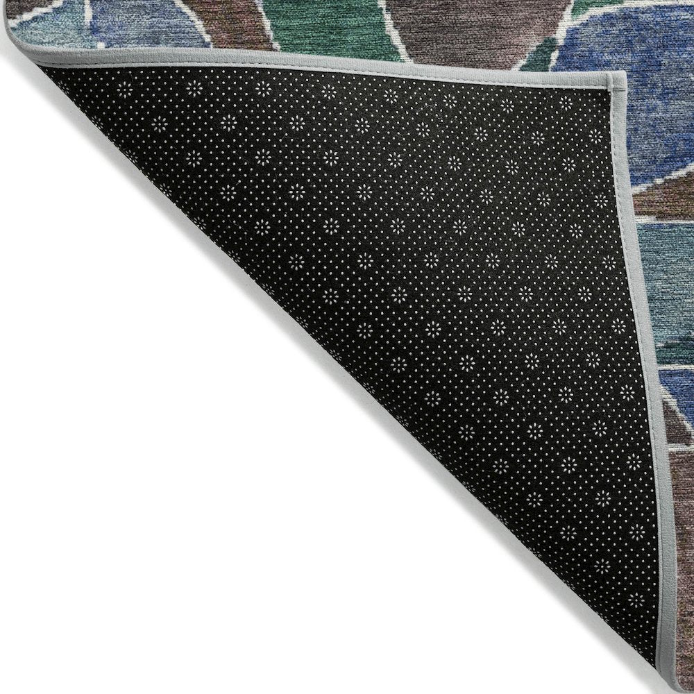 Machine Washable Indoor/Outdoor Chantille ACN2208 Blue 2'6" x 3'10" Rug