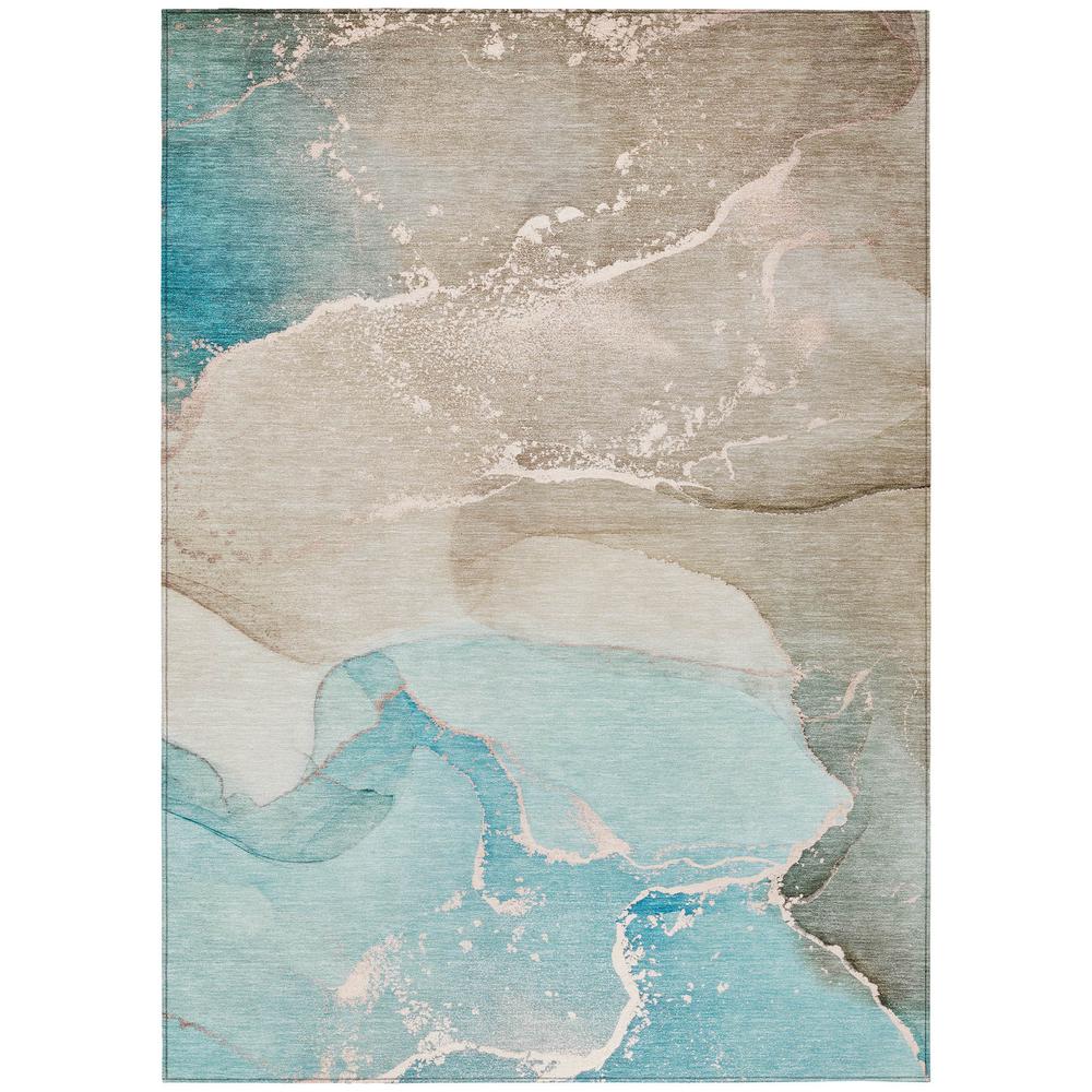 Chantille ACN517 Teal 5' x 7'6" Rug