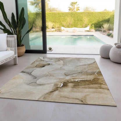 Chantille ACN521 Brown 5' x 7'6" Rug