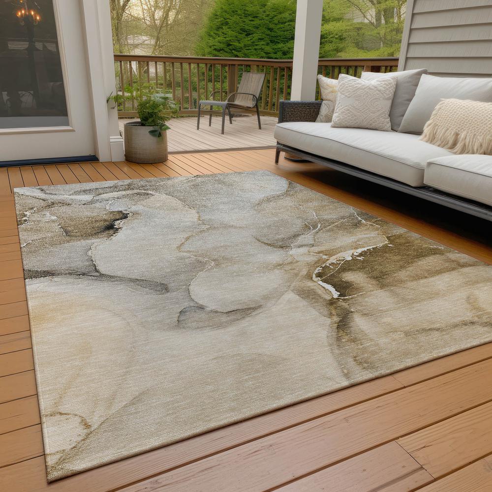 Chantille ACN521 Brown 5' x 7'6" Rug