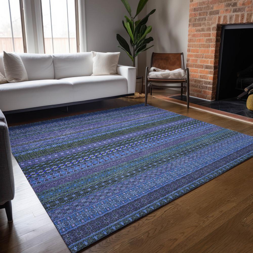 Chantille ACN527 Blue 5' x 7'6" Rug