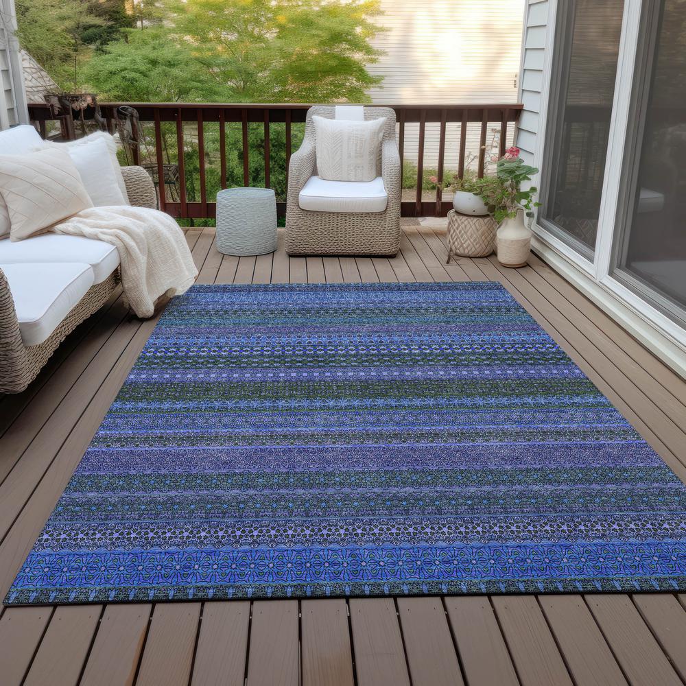 Chantille ACN527 Blue 5' x 7'6" Rug