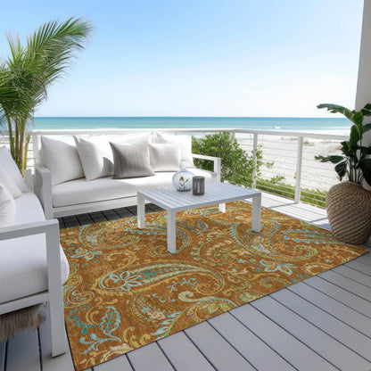 Chantille ACN533 Orange 5' x 7'6" Rug