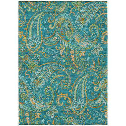 Chantille ACN533 Teal 5' x 7'6" Rug