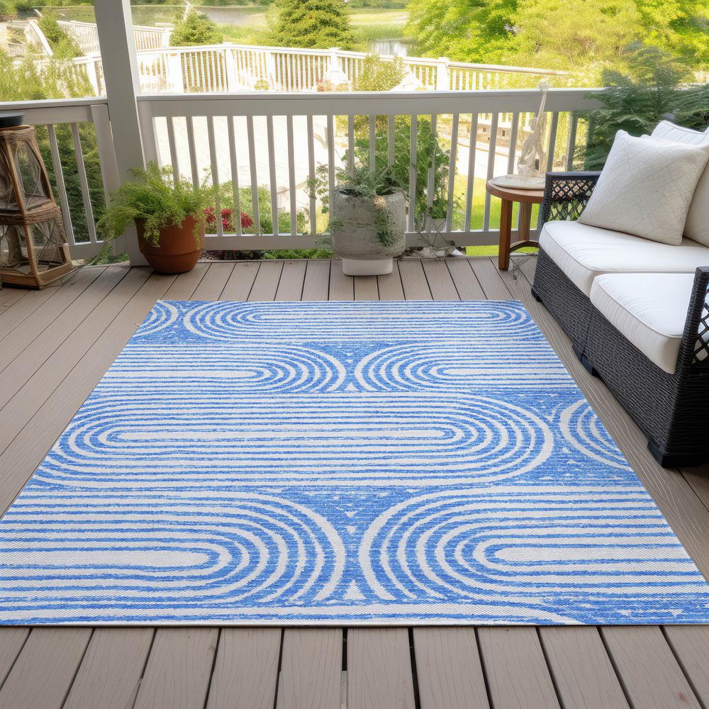Chantille ACN540 Blue 5' x 7'6" Rug