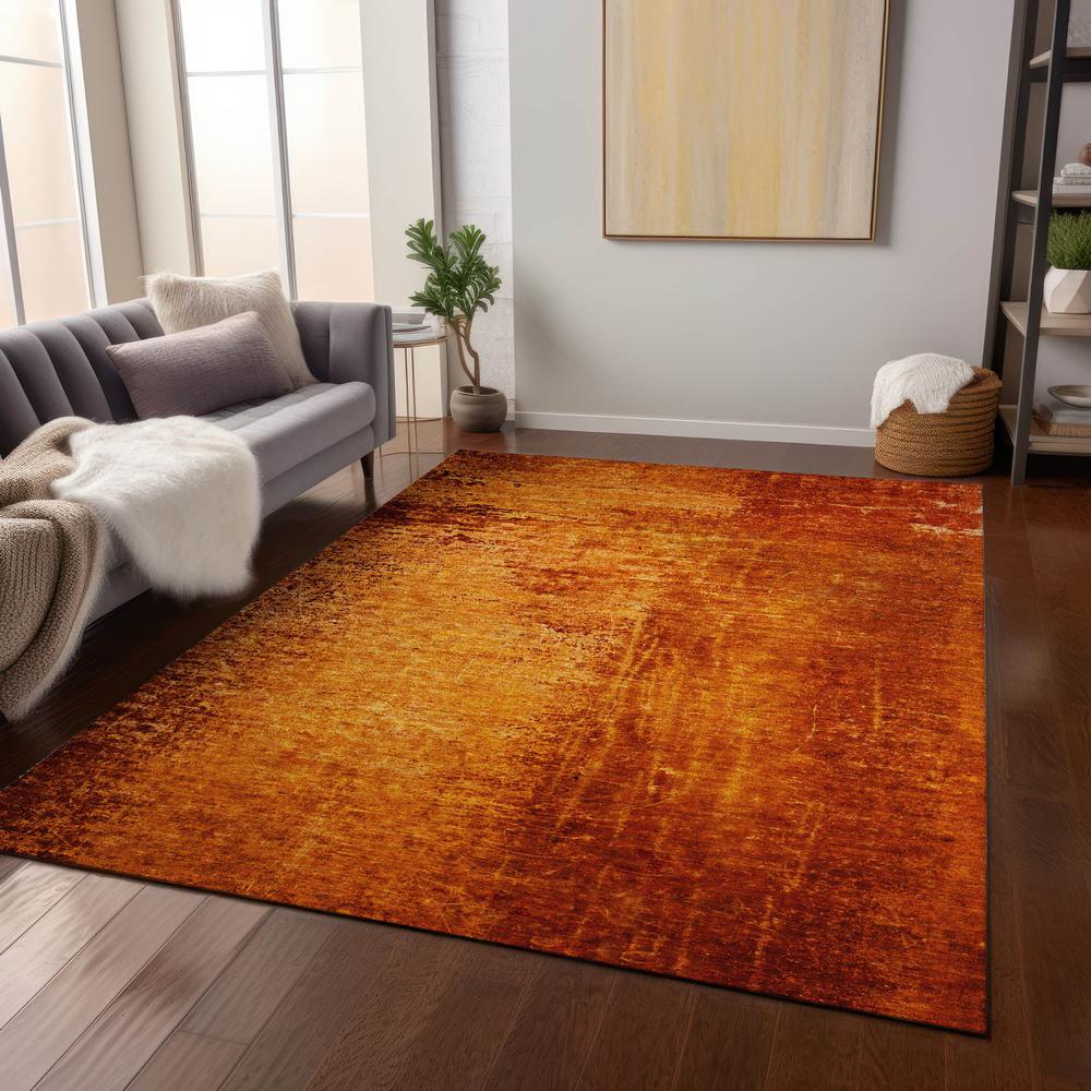 Chantille ACN554 Orange 5' x 7'6" Rug