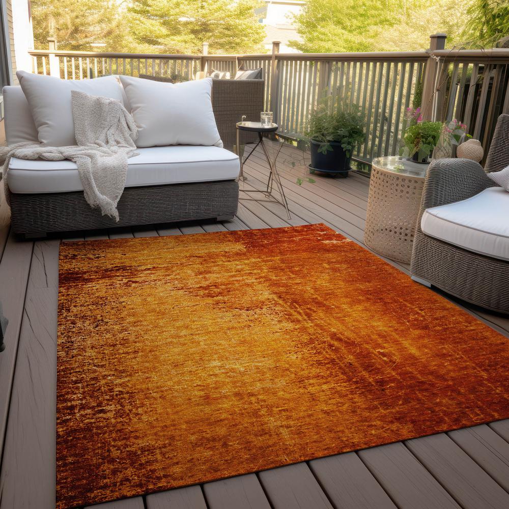 Chantille ACN554 Orange 5' x 7'6" Rug