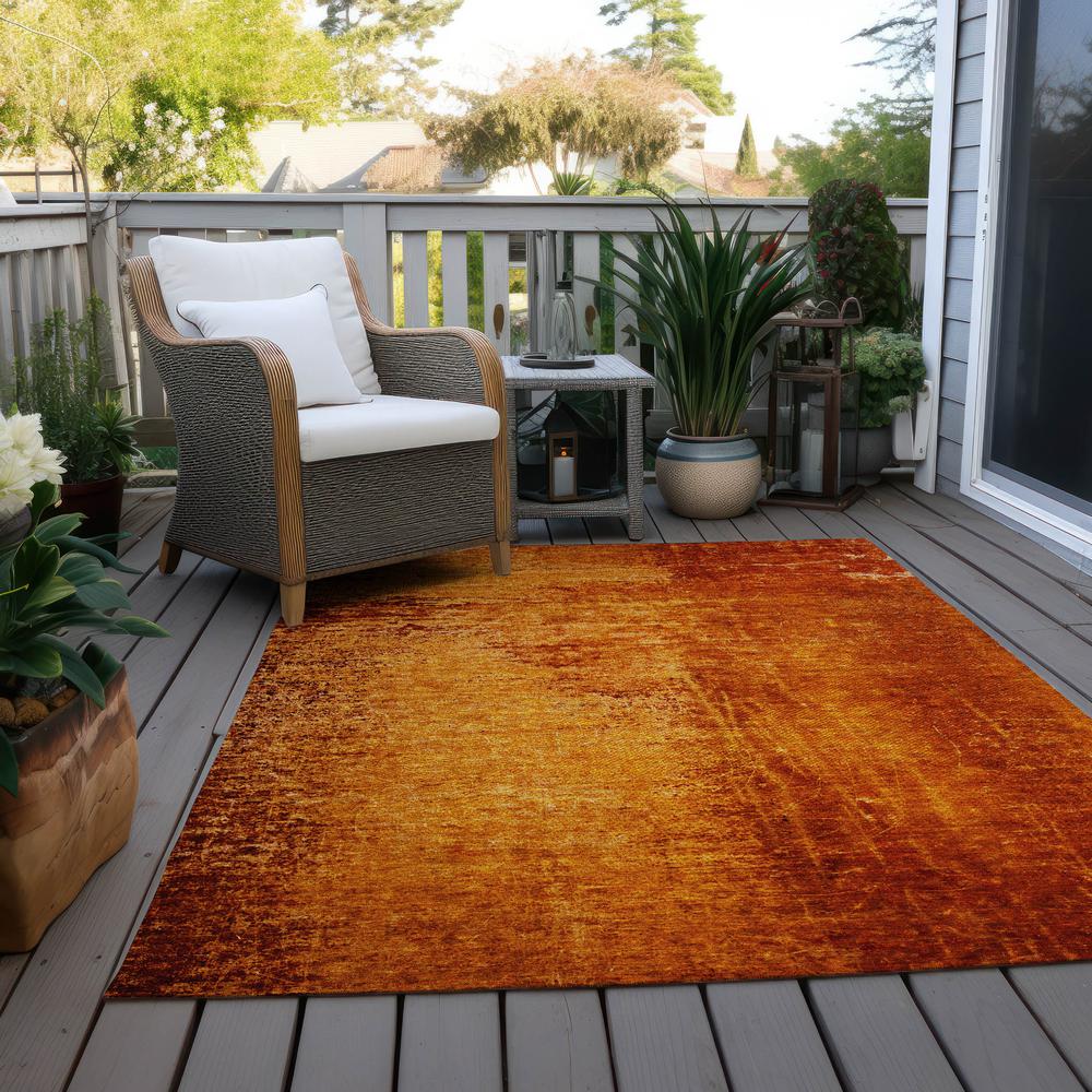 Chantille ACN554 Orange 5' x 7'6" Rug