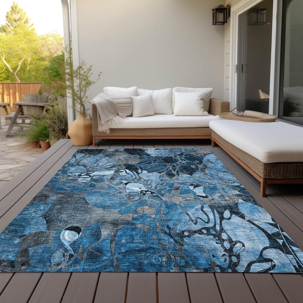 Chantille ACN558 Blue 5' x 7'6" Rug
