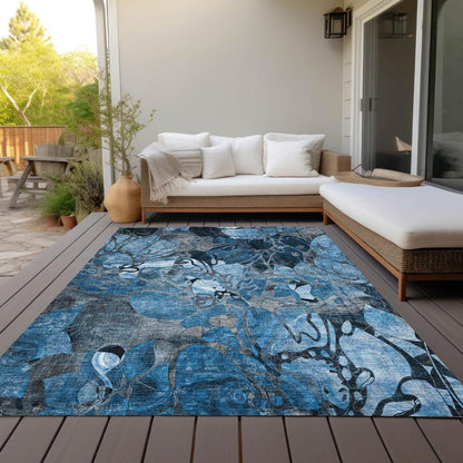Chantille ACN558 Blue 5' x 7'6" Rug