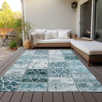 Chantille ACN566 Teal 5' x 7'6" Rug
