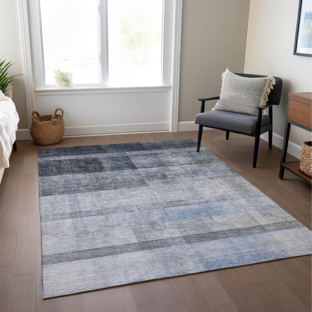 Chantille ACN568 Blue 5' x 7'6" Rug