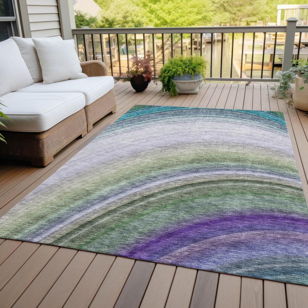 Chantille ACN584 Teal 3' x 5' Rug