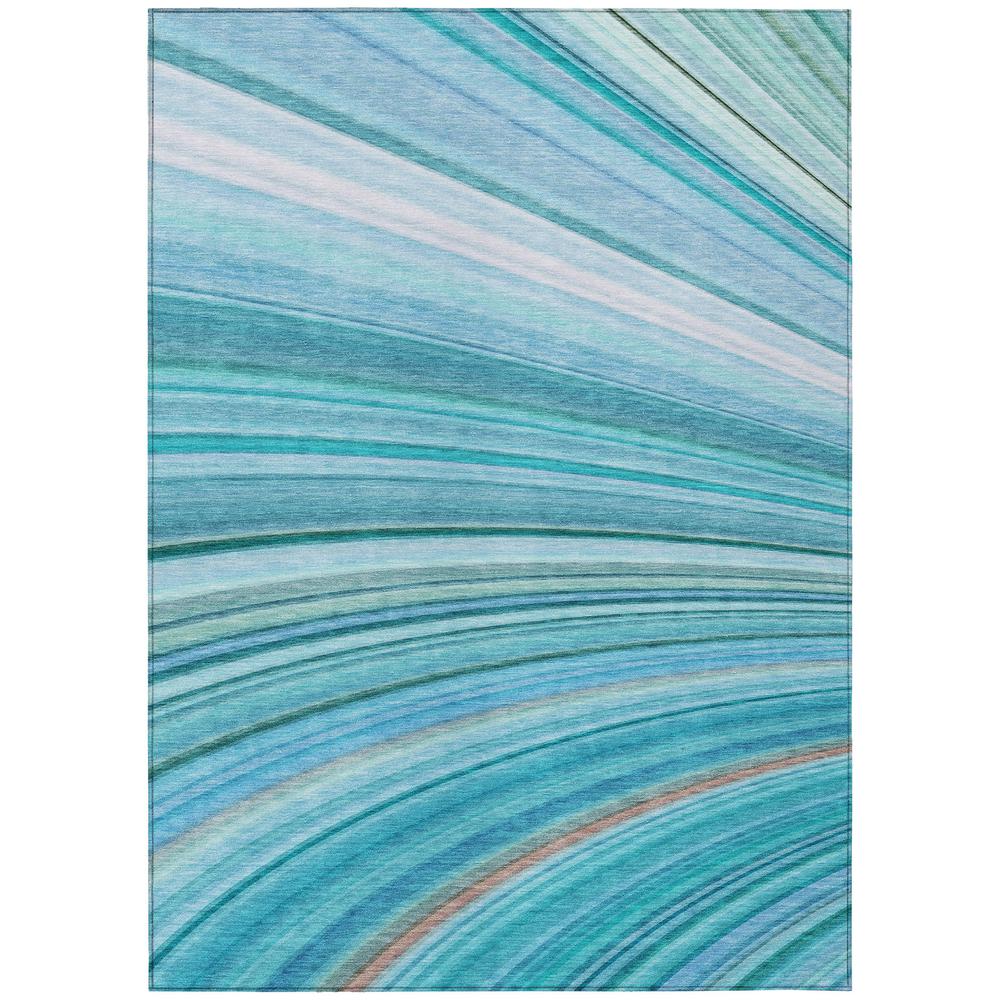 Chantille ACN585 Teal 5' x 7'6" Rug