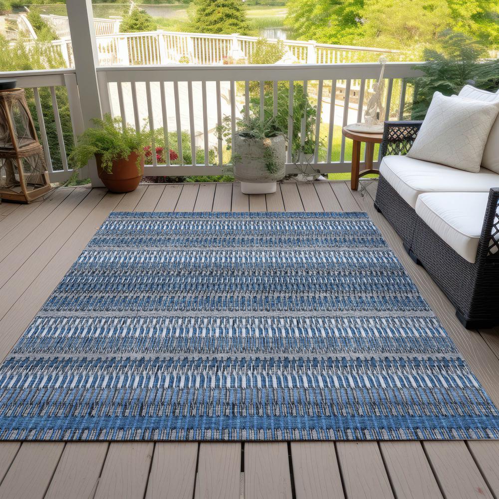 Chantille ACN589 Blue 3' x 5' Rug