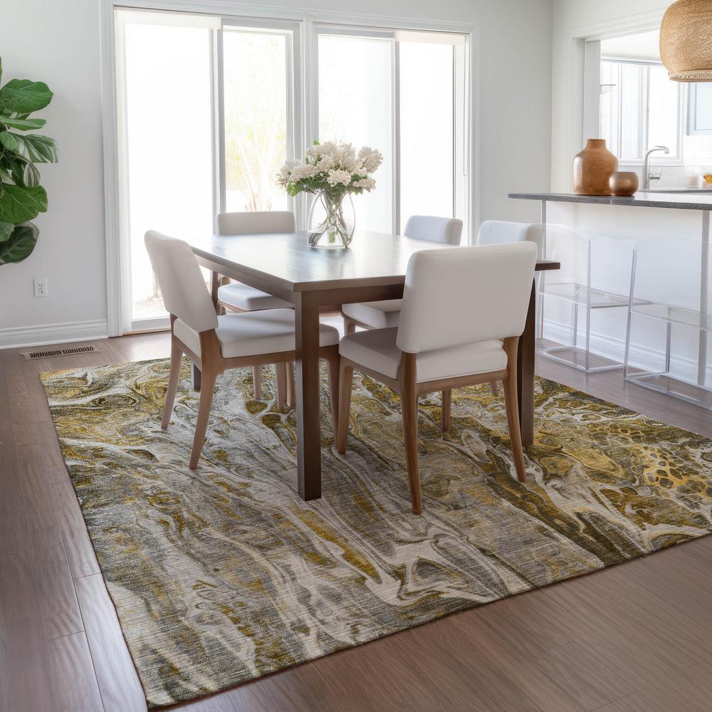 Chantille ACN602 Brown 5' x 7'6" Rug