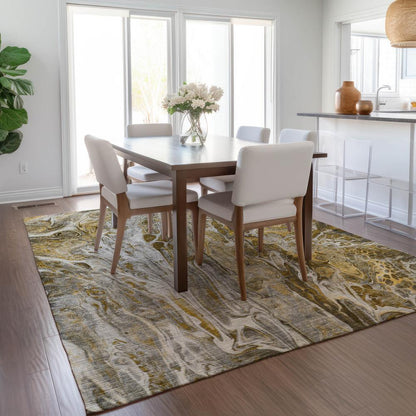 Chantille ACN602 Brown 5' x 7'6" Rug