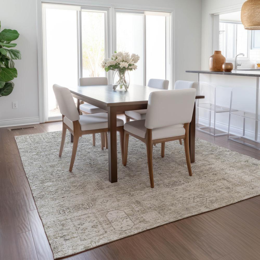 Chantille ACN611 Brown 5' x 7'6" Rug
