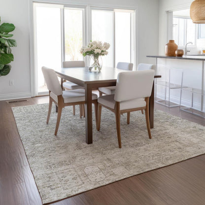 Chantille ACN611 Brown 5' x 7'6" Rug