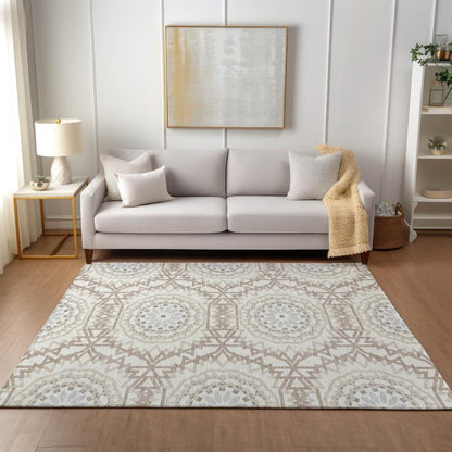 Chantille ACN619 Ivory 5' x 7'6" Rug