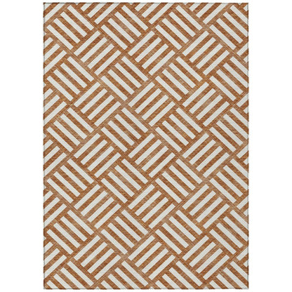 Chantille ACN620 Orange 5' x 7'6" Rug