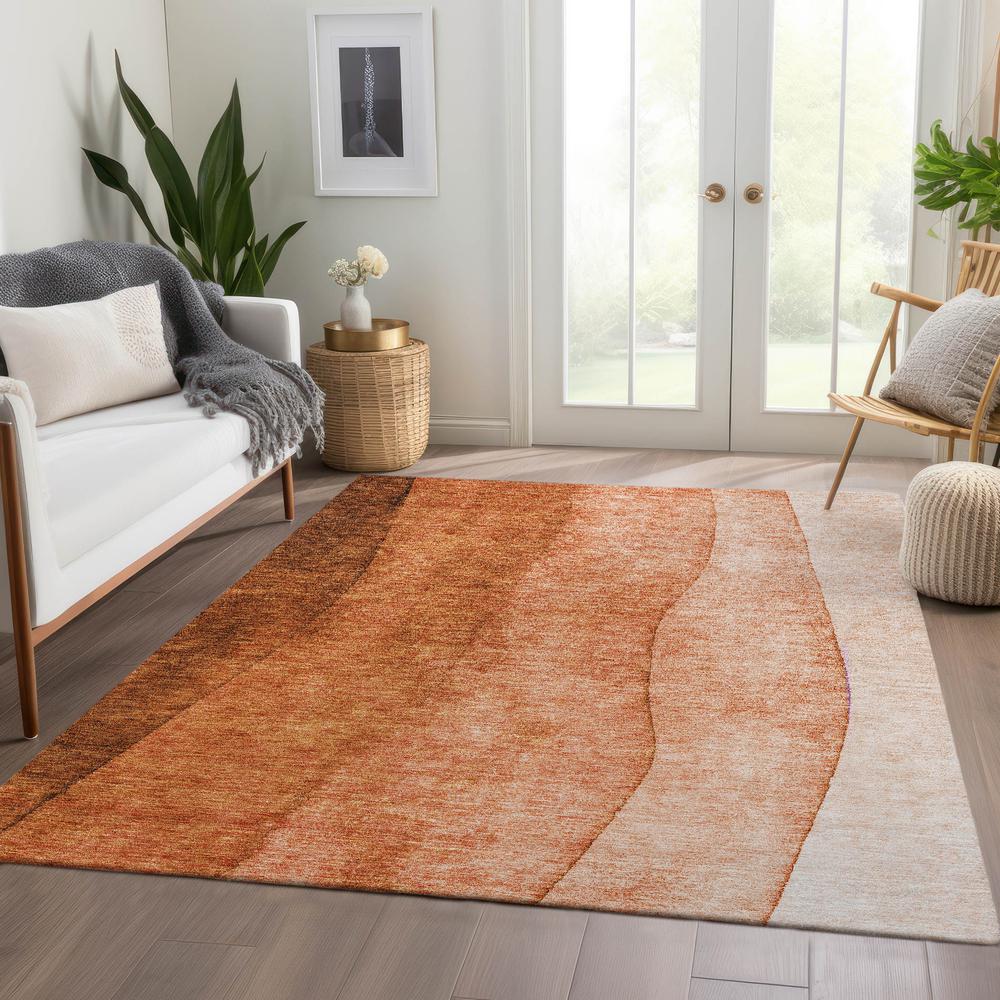 Chantille ACN625 Orange 5' x 7'6" Rug