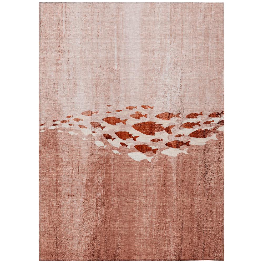 Chantille ACN627 Orange 5' x 7'6" Rug
