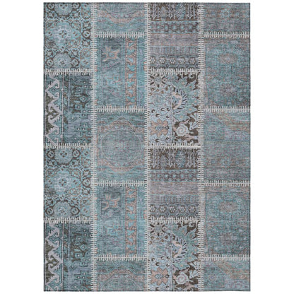 Chantille ACN635 Teal 5' x 7'6" Rug