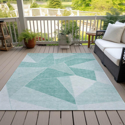 Chantille ACN636 Teal 3' x 5' Rug