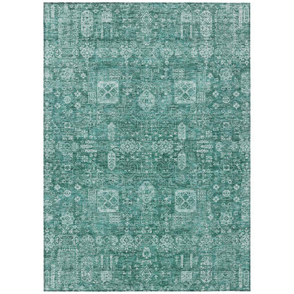 Chantille ACN637 Teal 5' x 7'6" Rug